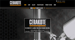 Desktop Screenshot of cerakoteguncoatings.com